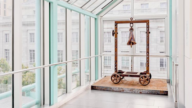 Installation view, What Will It Take / For Us To Awake?, Asian Art Museum