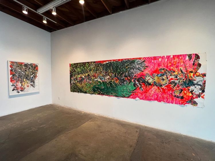 Installation view, Anne Austin Pierce, Walter Maciel Gallery
