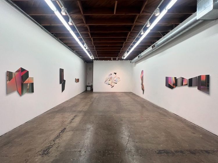 Installation view, Barry Anderson, Walter Maciel Gallery