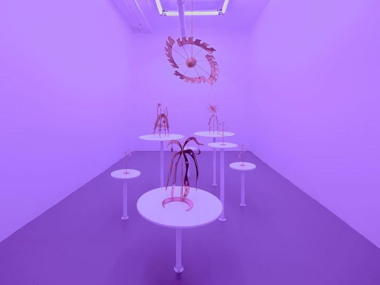 Installation view, You need to be aggressive to be a sculptor, really!, Efraín López Gallery