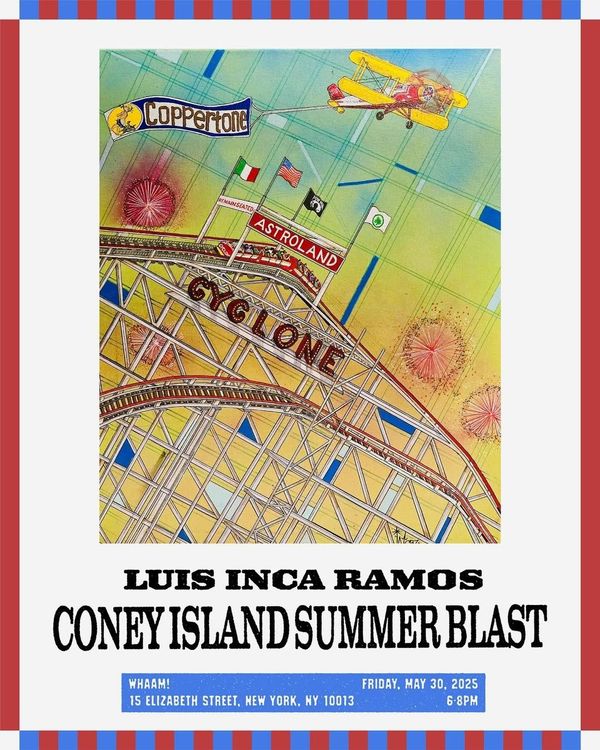 Installation view, Coney Island Summer Blast, Whaam!
