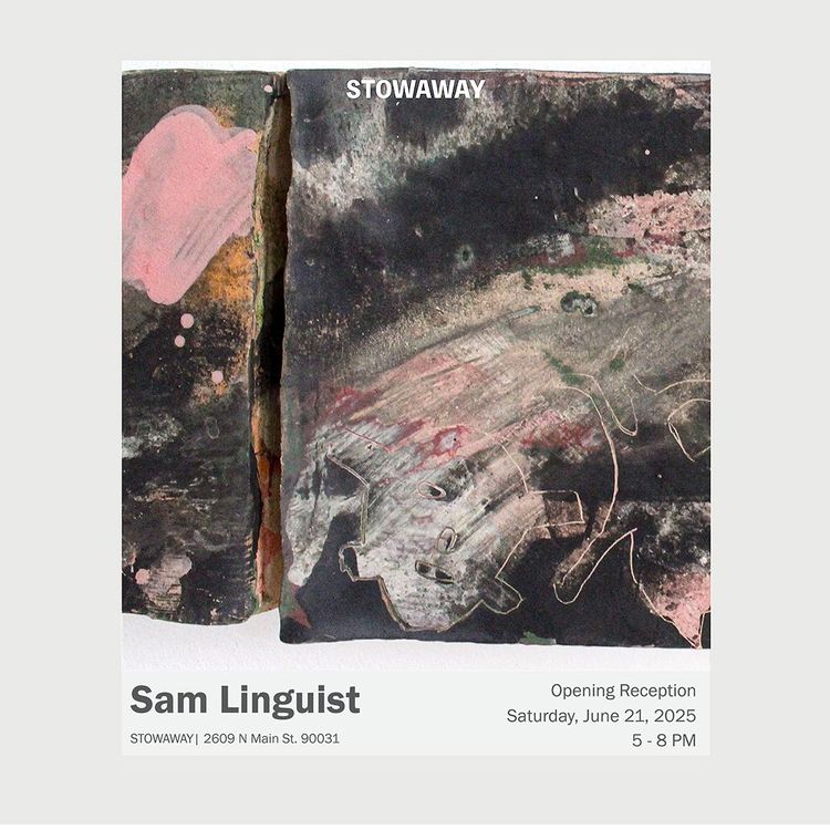 Installation view, Sam Linguist, Stowaway