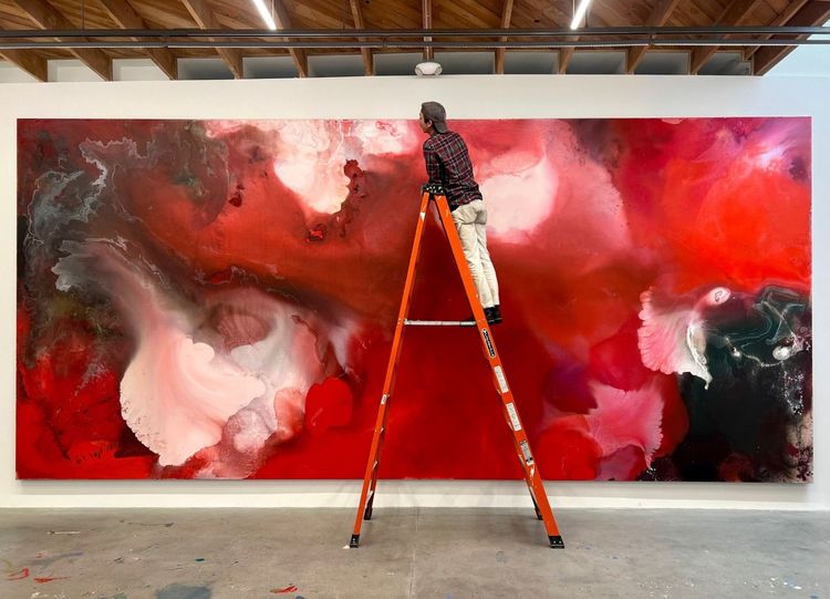Installation view, The Surrealist, David Kordansky Gallery