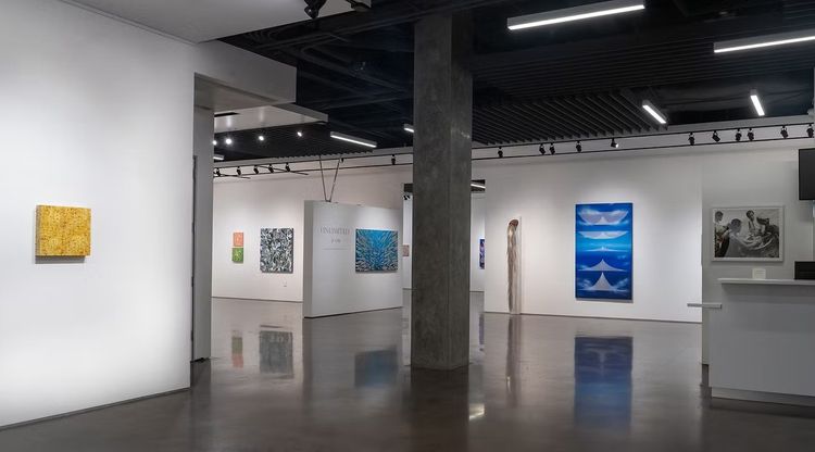 Installation view, Unlimited, Shatto Gallery