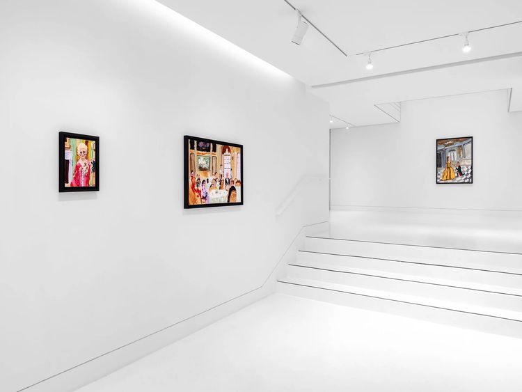 Installation view, Drama Club, Almine Rech, Tribeca · 2026 (6)
