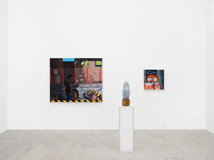 Installation view, Marie Tomanova, Harkawik Gallery