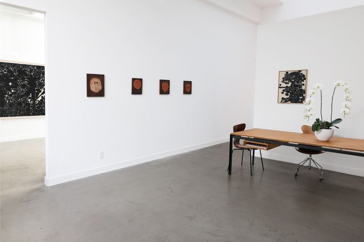 Installation view, Silent Shades, Marc Selwyn Fine Art