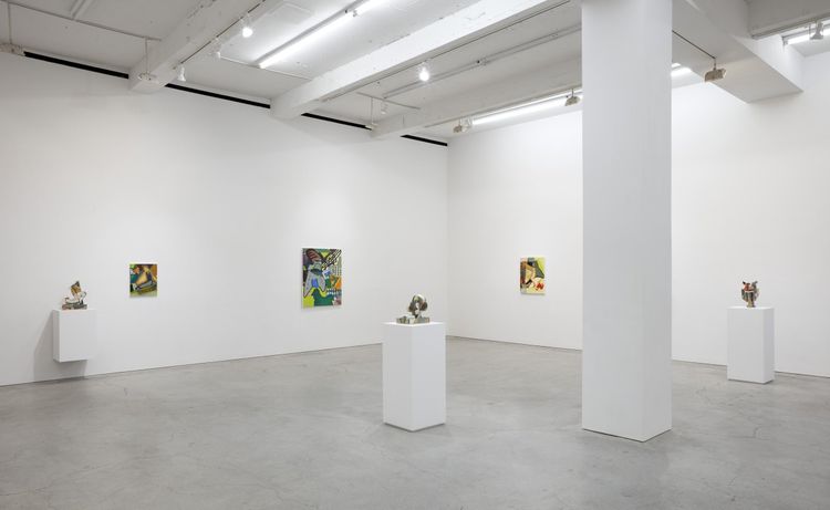 Installation view, Magalie Guérin: a hand a hand, Sikkema Malloy Jenkins, New York, 2026