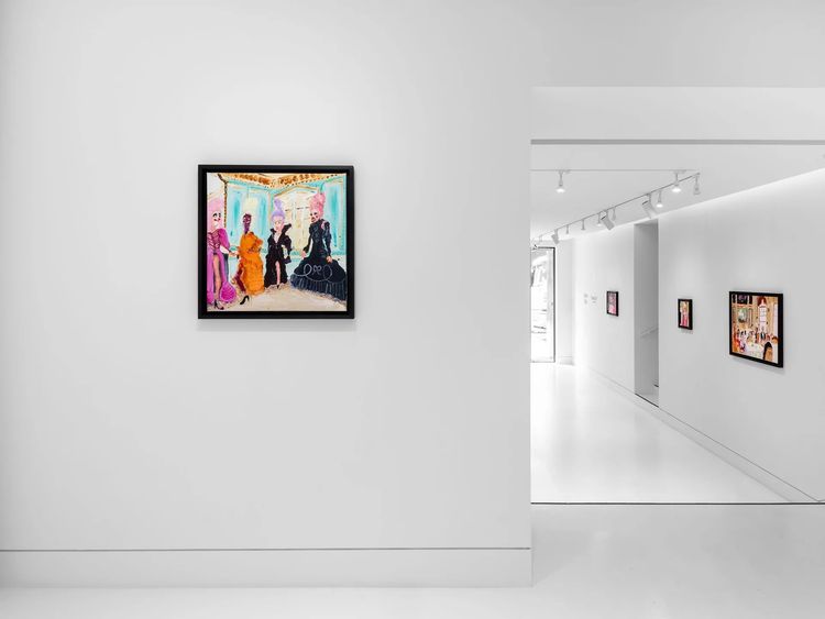 Installation view, Drama Club, Almine Rech, Tribeca · 2026 (3)