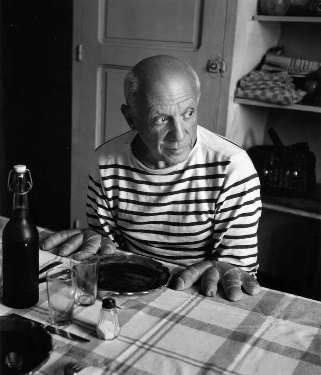 Robert Doisneau, Les Pains De Picasso, 1952/Printed Later
