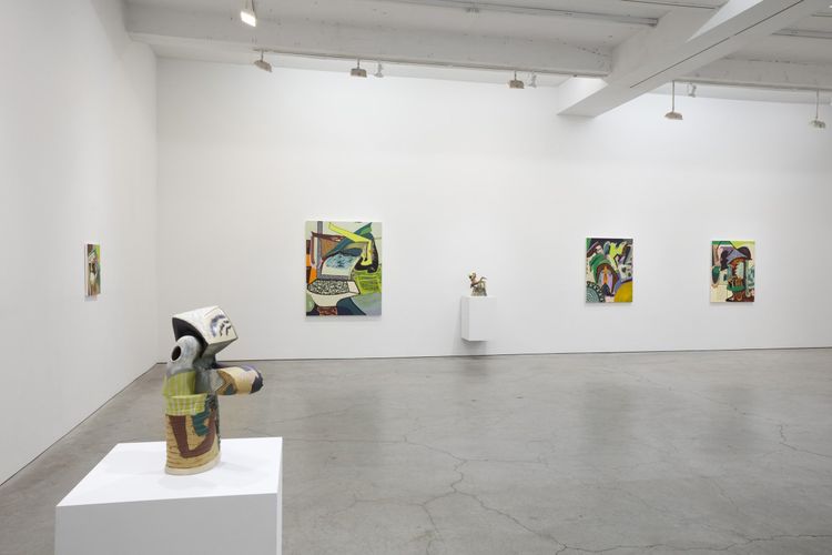 Installation view, Magalie Guérin: a hand a hand, Sikkema Malloy Jenkins, New York, 2026
