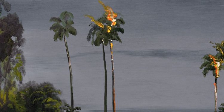 Installation view, Stillness, Harper's, 512 W 22nd Street