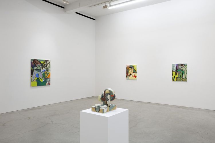 Installation view, Magalie Guérin: a hand a hand, Sikkema Malloy Jenkins, New York, 2026