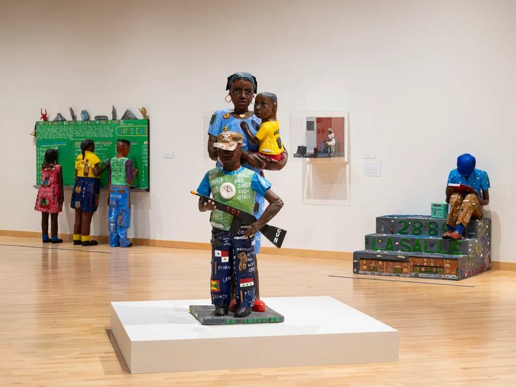 Installation view, Stories to Tell, California African American Museum · 2026 (1)