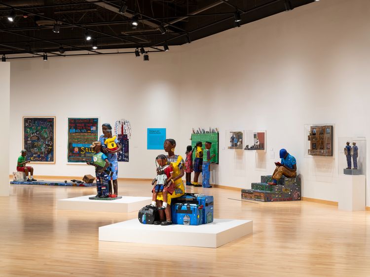 Installation view, Stories to Tell, California African American Museum · 2026 (3)