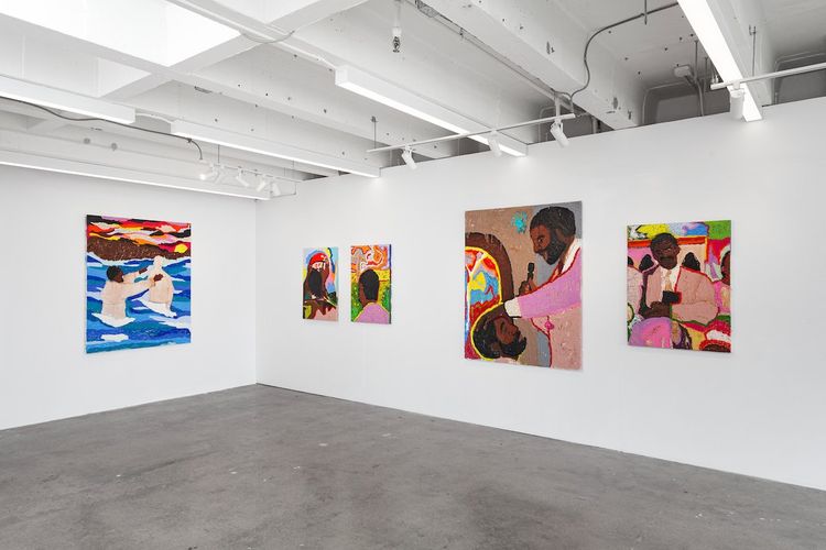 Installation view, Antwoine Washington: Life Be Lifing, COL Gallery, San Francisco, 2026