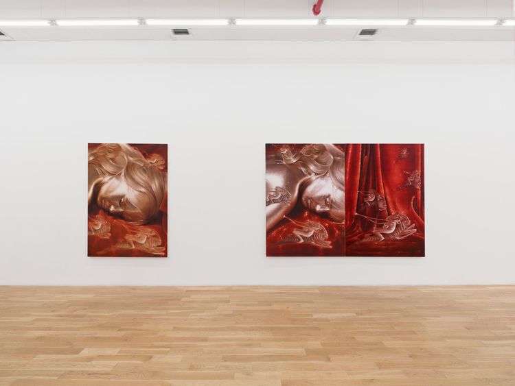Installation view, Tomas Harker: Endless Romance Forever, Nicodim, New York, 2026