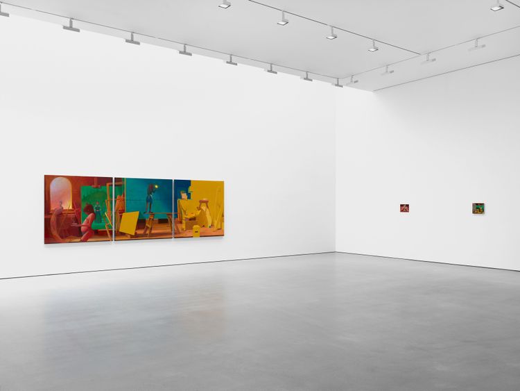 Installation view, Lisa Yuskavage, David Zwirner, 533 W 19th Street · 2026 (10)