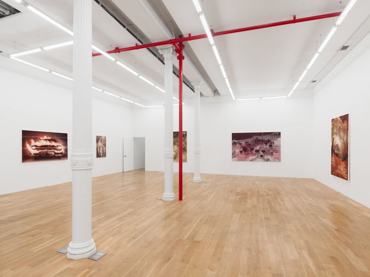Installation view, Tomas Harker: Endless Romance Forever, Nicodim, New York, 2026