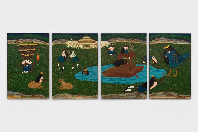 Installation view, The Book of Violette, James Cohan Gallery, 48 Walker Street