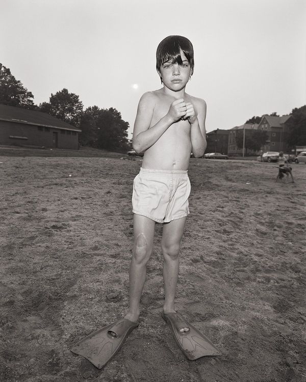 Stephen DiRado, Bell Pond: Paul, 1983 (printed 1984), gelatin silver print