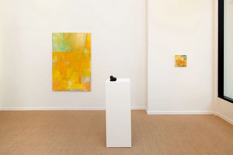 Installation view, Osama Al Rayyan, Hoffman Donahue, Melrose Hill · 2026 (1)