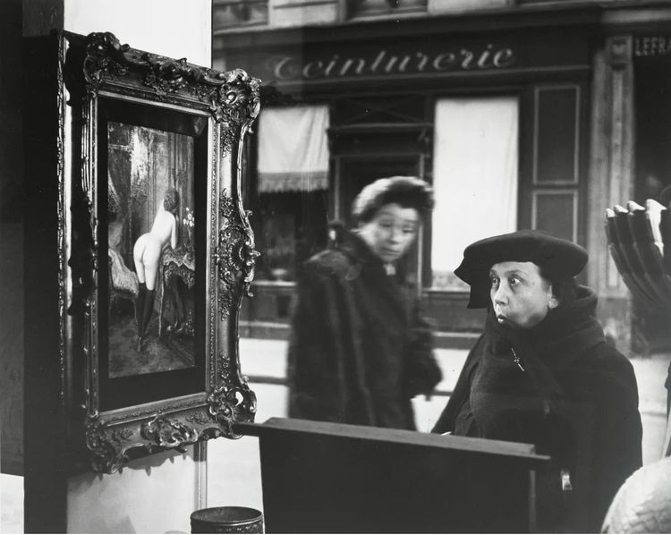 Robert Doisneau, La Dame Indignee, 1948