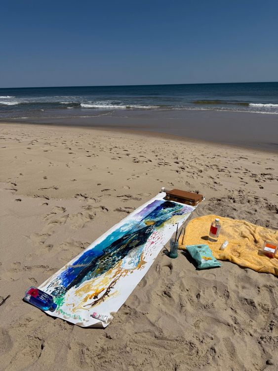 Installation view, The Adolescent Ocean, Bortolami, 39 Walker