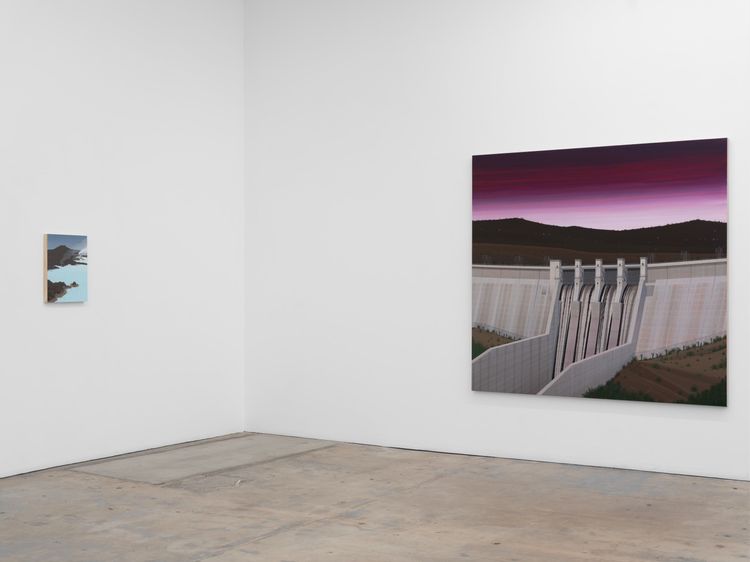 Installation view, GOD'S EYE VIEW, Nicodim, Los Angeles