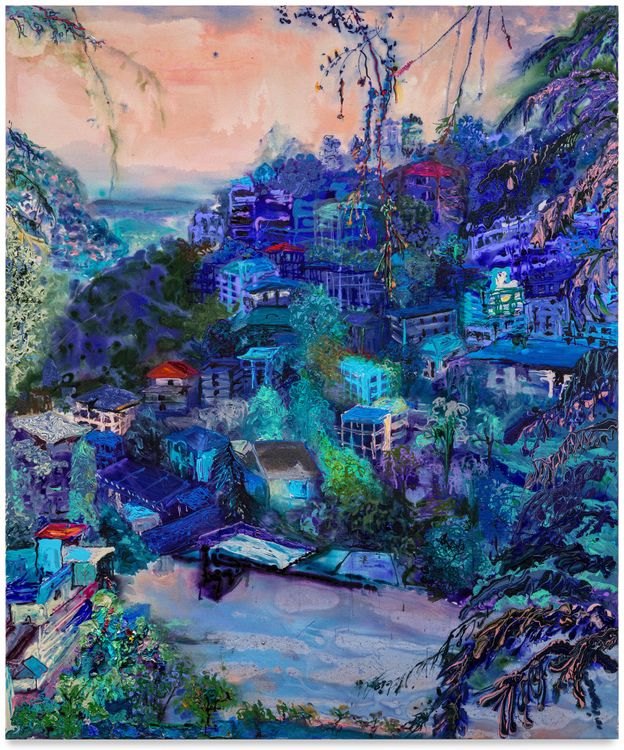 Installation view, Sapphire Pass, Harper's, 534 W 22nd Street
