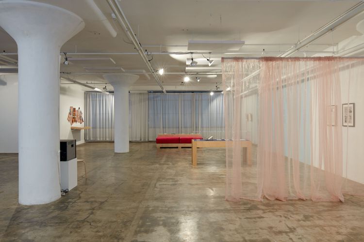 Installation view, a bookwork in many places, Joan · 2026 (7)