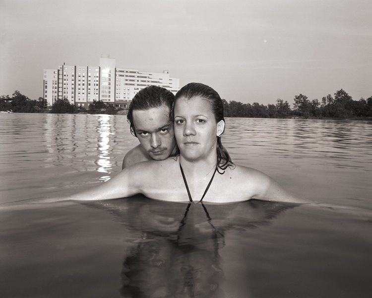 Stephen DiRado, Bell Pond: Couple, 1983 (printed 2026), archival pigment print