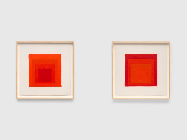 Installation view, Duets, David Zwirner