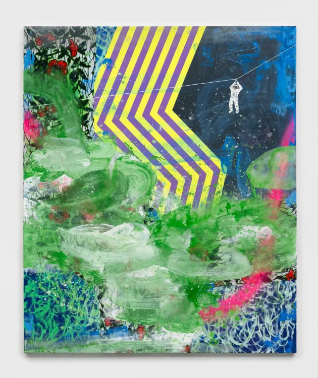 Installation view, David Huffman: A Brilliant Blackout, Jessica Silverman · 2025 (7)