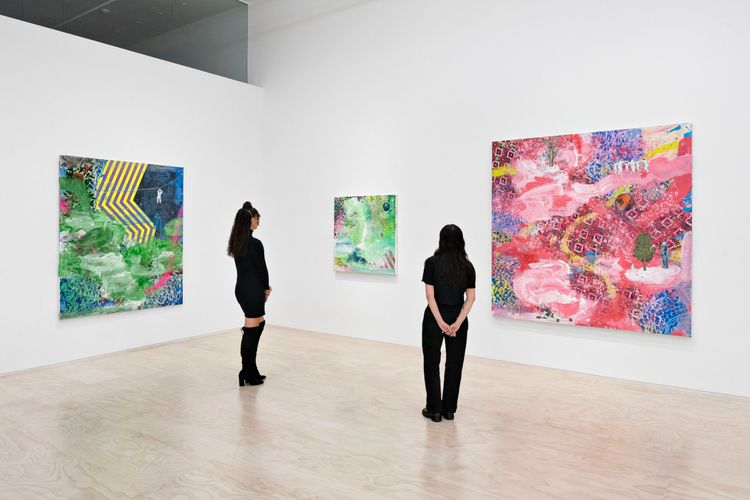 Installation view, David Huffman: A Brilliant Blackout, Jessica Silverman · 2025 (1)