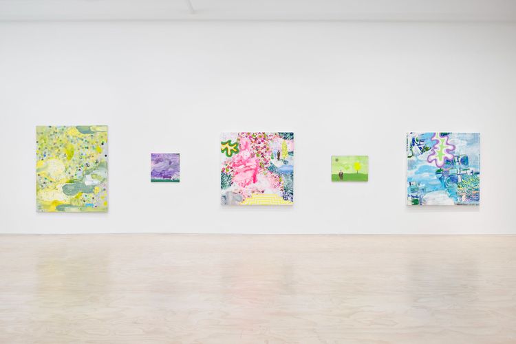 Installation view, David Huffman: A Brilliant Blackout, Jessica Silverman · 2025 (3)