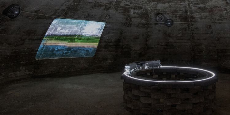 Installation view, A Window of Time, DIMIN