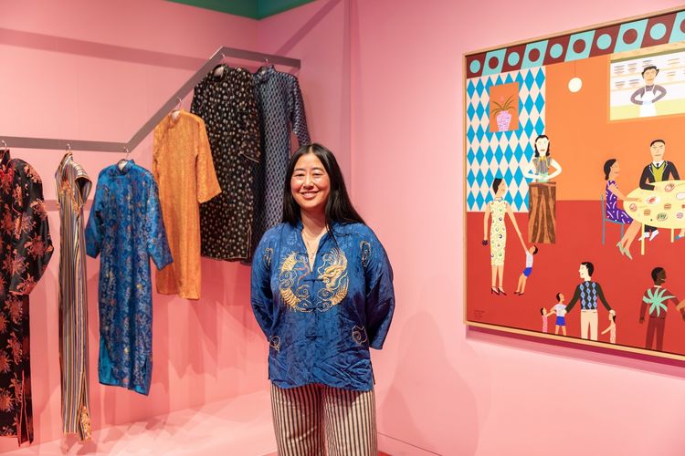 Installation view, Ancestral Visions: An Installation by Chelsea Ryoko Wong, Oakland Museum of California · 2025 (4)