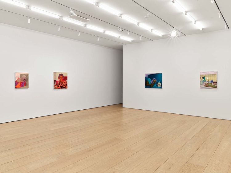 Installation view, When There's Nothing I Can Do: I Go to My Heart, Lehmann Maupin, New York · 2025 (1)