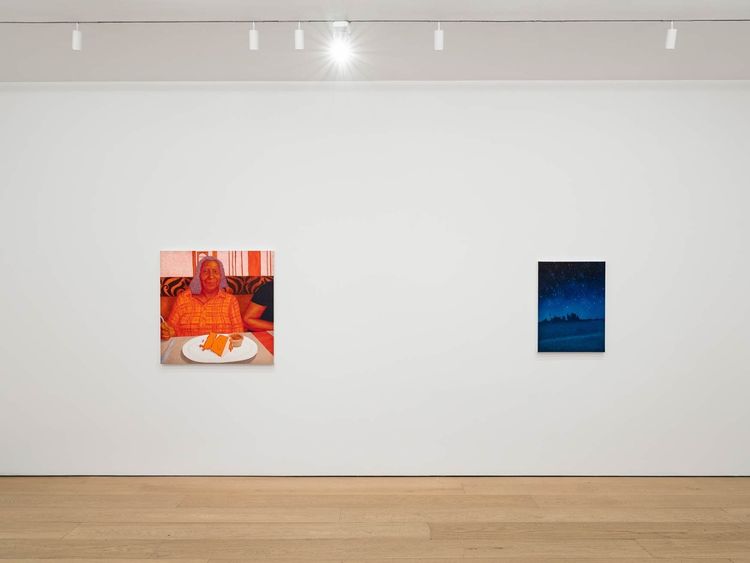 Installation view, When There's Nothing I Can Do: I Go to My Heart, Lehmann Maupin, New York · 2025 (2)