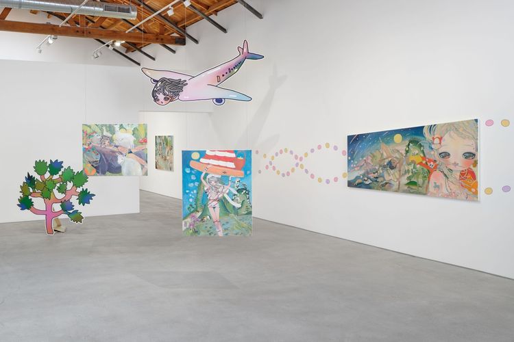 Installation view, How Deep How Far We Can Go, Perrotin · 2025 (2)