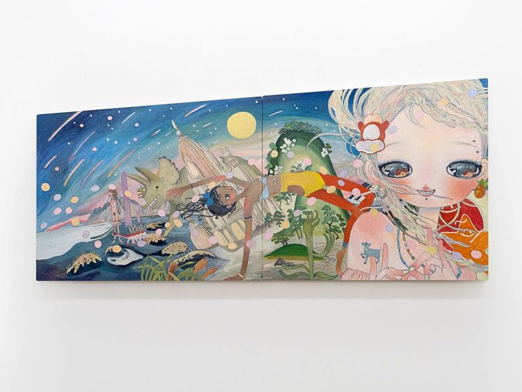 Installation view, How Deep How Far We Can Go, Perrotin · 2025 (8)