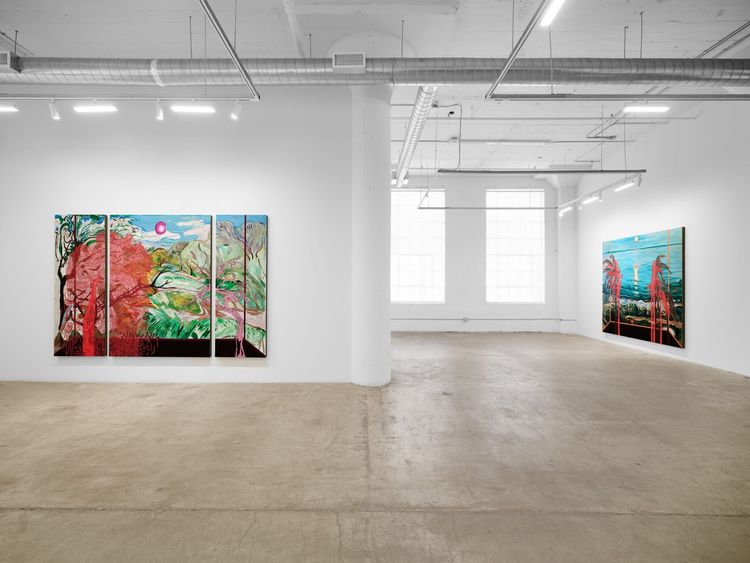 Installation view, Sunsetting, Vielmetter · 2025 (19)