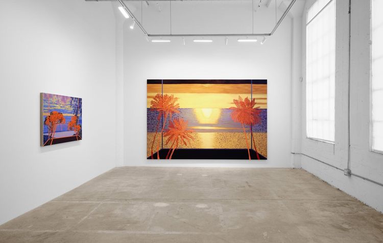 Installation view, Sunsetting, Vielmetter · 2025 (4)