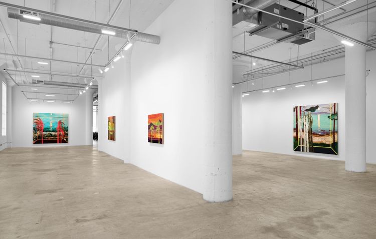 Installation view, Sunsetting, Vielmetter · 2025 (11)