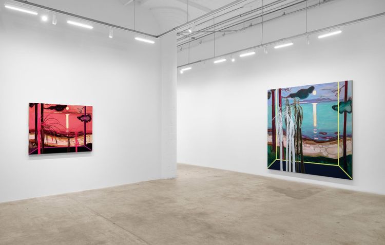 Installation view, Sunsetting, Vielmetter · 2025 (3)