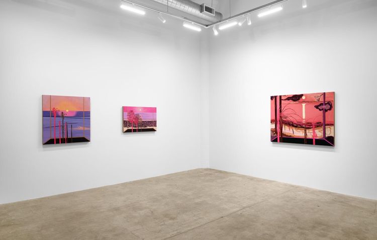 Installation view, Sunsetting, Vielmetter · 2025 (16)