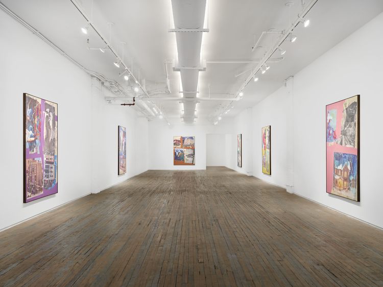 Installation view, Townworld, Amanita, Bowery