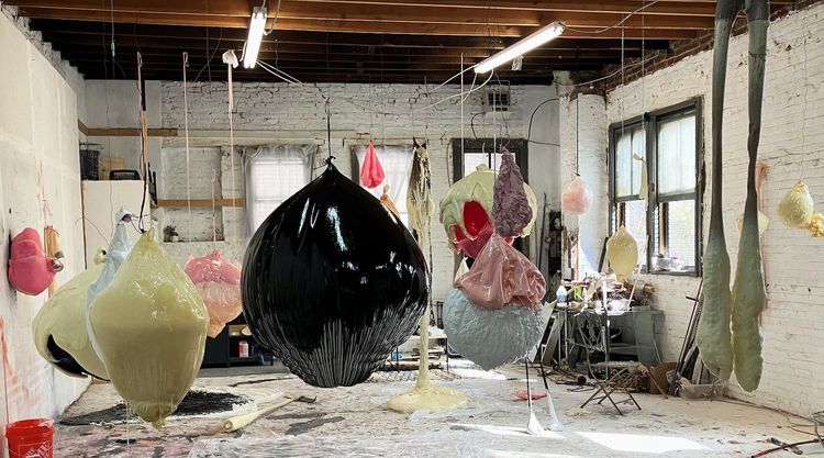 Installation view, Levity and Depth, Art Cake