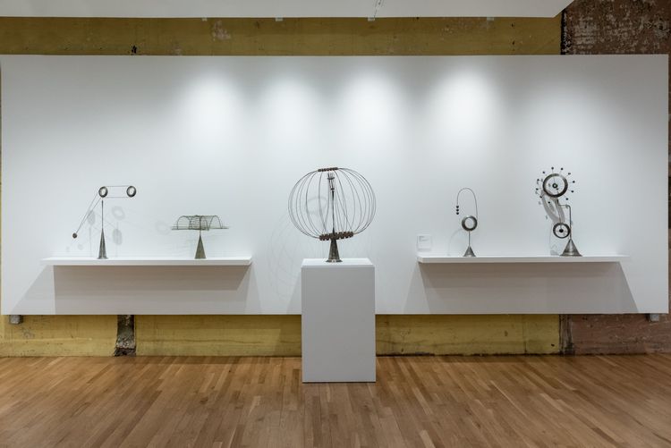 Installation view, Drawing with Metal: Sculpture by Bill Brady, Intuit Art Museum · 2026 (2)